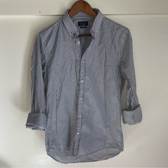 Zara Shirts Zara Man M Slim Fit Striped Button Down Shirt Top